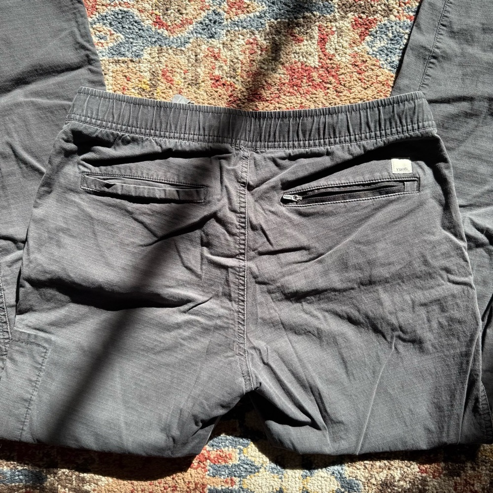 Vuori Women’s Dark Gray Ripstop Joggers, Size Medium - Picture 4 of 5